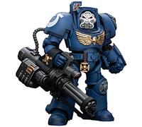 JOYTOY Figura de acción 1/18 Warhammer 40.000 Ultramarines Terminator Squad Terminator con cañón de asalto de 5.6 pulgadas, figura coleccionable