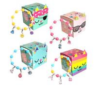 Joytoy- Gabby's Dollhouse Surprise Box con Pulsera, Multicolor, 5x5x6,7 cm (Joy Toy 23700)