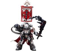 JOYTOY Grey Knights Warhammer 40k 1/18 Figura de acción Grey Knights Castellan Crowe 5 pulgadas Regalos coleccionables, juguetes para niños mayores de 15 años y adultos