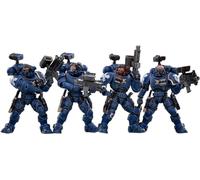 JoyToy HUAXI Dark Source (HAINAN) Tech Warhammer 40K ULTRAMARINES INCURSORS 1/18 Fig, Multicolor