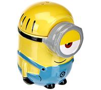 Joytoy Huevera Minions, Cerámica, Azul/Amarillo/Negro, 8 x 12 x 16 cm