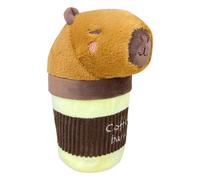 Joytoy - Hug-a-Capybara 24147 Capybara Coffeebara Peluche 21 cm