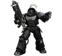 JOYTOY Iron Hands Warhammer 40k 1/18 Figura de acción edición de juego, manos de hierro, intercesor pesado con rifle de perno pesado y pistola de perno, regalos coleccionables, juguetes para niños de
