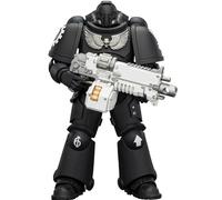 JOYTOY Iron Hands Warhammer 40K 1/18 Figuras de acción de manos de hierro intercesor con rifle de perno, pistola de perno y espada de cadena de 4.84 pulgadas, modelo coleccionable de regalos de