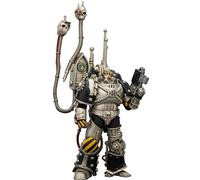 JOYTOY Iron Warriors Warhammer 40K 1/18 Figuras de acción Iron Warriors Legion Praevian con pistola de cerrojo, modelos coleccionables, regalos de artefactos de 4.8 pulgadas en preventa en mayo.