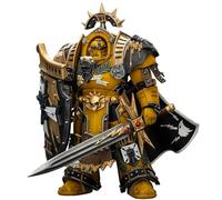 JOYTOY Legion Praetor Warhammer 40K 1/18 Figuras de acción Puños Imperiales Legion Praetor en Tartaros Terminator Armadura con Espada Poder y Escudo de Tormenta Vigil Modelo Coleccionable 5.59