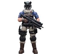 JOYTOY Milatary Figures - Figuras de acción 1/18, paquete de promoción de constructor del ejército, modelo coleccionable Fiaure 11, regalos de cumpleaños de 4.2 pulgadas