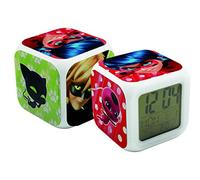Joy Toy Miraculous - Despertador en Forma de Cubo (8 x 8 x 8 cm, tamaño pequeño)