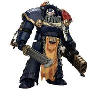JOYTOY Night Lords Warhammer 40K 1/18 Figuras de acción Night Lords Contekar Terminator 2 5.59 pulgadas Coleccionables Artefactos