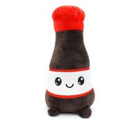 Joytoy Plushi SOYA - Botella de Salsa (Peluche, 14 x 14 x 30 cm), Multicolor