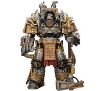 JOYTOY Primarch Perturabo Warhammer 40K 1/18 Figuras de acción Iron Warriors Perturabo Primarch of The LVth Legion, modelo coleccionable de 7.2 pulgadas, regalos de cumpleaños pre-pedido en octubre.