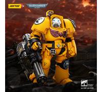 JoyToy Space Marines - Imperial Fists - Terminator 3 con Puño de Poder y Cañón d