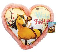 Joytoy Spirit Run Wild-Cojín de Peluche con Forma de corazón (33 x 33 cm), Multicolor (Joy Toy 19374)