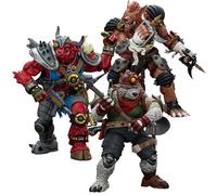 JOYTOY TMNT Dirtbag Rahzar Groundchuck 3PCS 1/18 TMNT-Dirtbag Rahzar Groundchuck Action Figure, Removable Weapons Character Figure, Posable Joints, 4.88-Inch Collectible Model, Birthday Gift