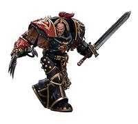 JOYTOY Warhammer 1/18 Figuras de acción The Horus Herejy Sons of Horus Ezekyle Abaddon Primer Capitán de la XVlth Legion Modelo coleccionable