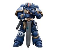 JOYTOY Warhammer 40.000 1/18 Figura de acción Ultramarines Primaris Teniente Argaranthe Collection Modelo Regalos de cumpleaños