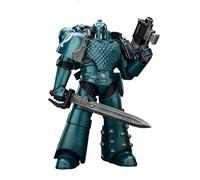 JOYTOY Warhammer 40.000 Warhammer The Horus Heresy 1/18 Action Figure Alpha Legion Headhunter Prime Collection Model Regalos de cumpleaños