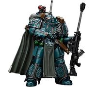 JOYTOY Warhammer 40k 1/18 Alpha Legion Exodus The One who is many - Figura coleccionable con rifle de francotirador y daga de potencia para niños a partir de 15 años y adultos 12,7 cm