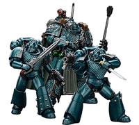 JOYTOY Warhammer 40k 1/18 Figura de acción Alpha Legion Exodus y Headhunter y Headhunter Prime Regalos coleccionables, juguetes para niños mayores de 15 años y adultos