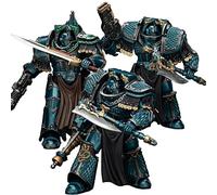JOYTOY Warhammer 40k 1/18 Figura de acción Alpha Legion Lernaean Terminator y pretor, juego de 3 figuras coleccionables, juguetes para niños de 15 años en adelante y adultos de 5.4 pulgadas
