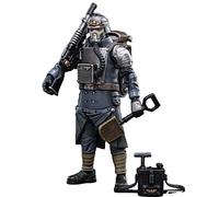 JOYTOY Warhammer 40k 1/18 Figura de acción Astra Militarum Death Korps of Krieg Veteran Squad Guardsman Demoliciones Especialista 4 pulgadas Regalos coleccionables, juguetes para niños mayores de 15