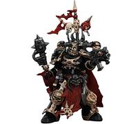 JOYTOY Warhammer 40k 1/18 Figura de acción Chaos Space Marines Black Legion Elegido Campeón con Bolter y Power Maul Regalos coleccionables, juguetes para niños de 15 años en adelante y adultos de 4.95