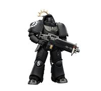 JOYTOY Warhammer 40K 1/18 Figura de acción Game Edition Manos de hierro Intercesor pesado con rifle de perno pesado y pistola de perno