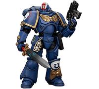 JOYTOY Warhammer 40k 1/18 Figura de acción Ultramarines Heroes of The Chapter Primaris Teniente Erastus Regalos coleccionables, juguetes para niños de 15 años en adelante y adultos de 4.75 pulgadas