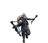JOYTOY Warhammer 40K 1/18 Figuras de acción Astra Militarum Death Korps of Krieg Veteran Squad Guardsman Modelo Coleccionable Regalos de cumpleaños 4.2 pulgadas