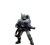 JOYTOY Warhammer 40K 1/18 Figuras de acción Astra Militarum Tempestus Scions Squad 55th Kappic Eagles Tempestus Scion 02 Modelo coleccionable Regalos de cumpleaños