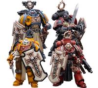 JOYTOY Warhammer 40K 1/18 Figuras de acción Bladeguard Veteran, 4 unidades, modelo coleccionable de 4.76 pulgadas, regalos de cumpleaños, modelo de la serie Warhammer