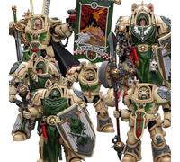 JOYTOY Warhammer 40K 1/18 Figuras de acción Dark Angels Deathwing Knight 6 piezas modelo coleccionable regalos de cumpleaños