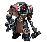 JOYTOY Warhammer 40K 1/18 - Figuras de acción de Hijos de Horus Justaerin Terminator Squad Justaerin con martillo de trueno, modelo coleccionable