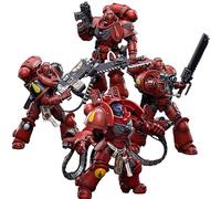 JOYTOY Warhammer 40K 1/18 - Figuras de acción de los marines espaciales, ángeles de sangre, intercesores, 4 unidades, modelos coleccionables, regalos de cumpleaños