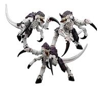 JOYTOY Warhammer 40K 1/18 - Figuras de acción de tiránidos, colmena, flota, Leviatán, Hormagaunt, cría, hormagaunt, 3 unidades, modelo coleccionable