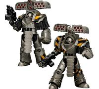JOYTOY Warhammer 40K 1/18 Figuras de acción Iron Warriors Tyrant Siege Terminator, 2 unidades, modelo coleccionable de 5.3 pulgadas, cantidad parcial de preventa disponible alrededor de agosto.