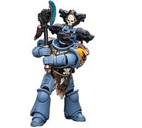 JOYTOY Warhammer 40K 1/18 Figuras de acción Space Marines Space Wolves Claw Pack Brother Olaf Modelo coleccionable