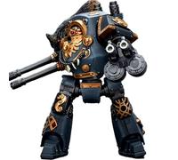 JOYTOY Warhammer 40K 1/18 Figuras de acción Space Wolves Contemptor Dreadnought con Gravis Bolt Cannon Modelo coleccionable 9.4 pulgadas