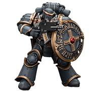 JOYTOY Warhammer 40K 1/18 Figuras de acción Space Wolves Grey Slayer Pack Grey Slayer 1 Modelo coleccionable