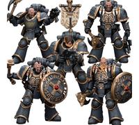JOYTOY Warhammer 40K 1/18 - Figuras de acción Space Wolves Grey Slayer, paquete de 5 unidades, modelo coleccionable de 4.8 pulgadas