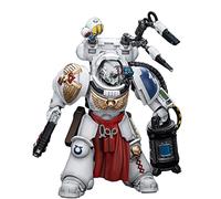 JOYTOY Warhammer 40K 1/18 Figuras de acción Uitramarines Apothecary Biologis Modelo coleccionable