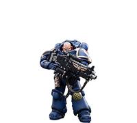 JOYTOY Warhammer 40K 1/18 Figuras de acción ultramarines Heavy Intercessor Sargento Aetus Gardane Modelo coleccionable