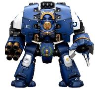 JOYTOY Warhammer 40K 1/18 Figuras de acción Ultramarines Leviathan Dreadnought con Lanza ciclónica Melta y garras de asedio Modelo coleccionable Cantidad parcial de preventa disponible alrededor de