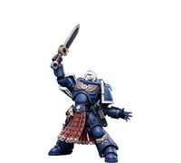 JOYTOY Warhammer 40K 1/18 Figuras de acción Ultramarines Primaris Assault Veteran Intercessor Modelo coleccionable