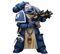 JOYTOY Warhammer 40K 1/18 Figuras de acción Ultramarines Sternguard Veterano con Bolt Rifle Modelo coleccionable