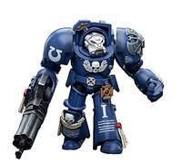 JOYTOY Warhammer 40K 1/18 Figuras de acción Ultramarines Terminators Brother Orionus Modelo coleccionable
