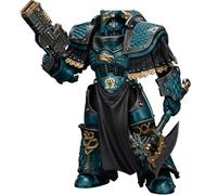 JOYTOY Warhammer 40k Alpha Legion Lernaean Terminator with Volkite Charger 1/18 Action Figur,Collect And Show Model