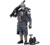 JOYTOY Warhammer 40k Astra Militarum, Astra Militarum Death Corps of War, Veteran Squad Guardsman Demolitions Specialist 1/18 Action Figure