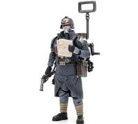 JOYTOY Warhammer 40k Astra Militarum Death Korps of Krieg Veteran Squad Guardsman Communications Specialist 1/18 Figura de acción para coleccionar y mostrar modelo
