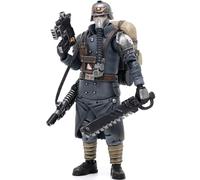 JOYTOY Warhammer 40k Astra Militarum Death Korps of Krieg Veteran Squad Sergeant 1/18 Figura de acción para coleccionar y mostrar modelo